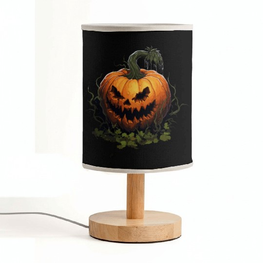 Halloween - Jack-O-Lantern Fabric Lamps