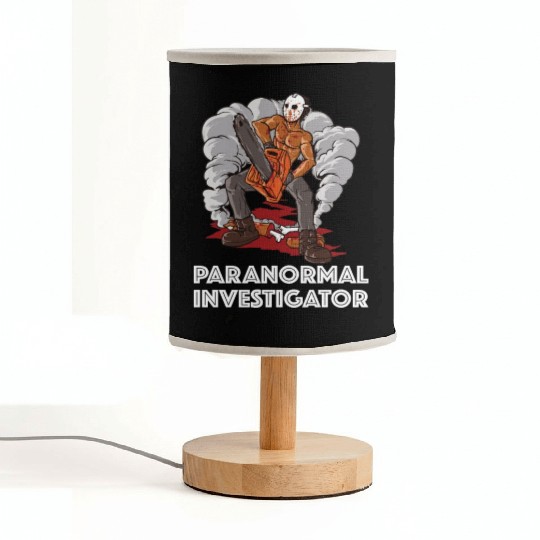 Ghost Hunting Paranormal Investigator Fabric Lamps