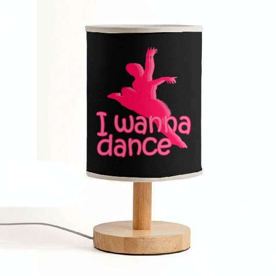I Wanna Dance Fabric Lamps
