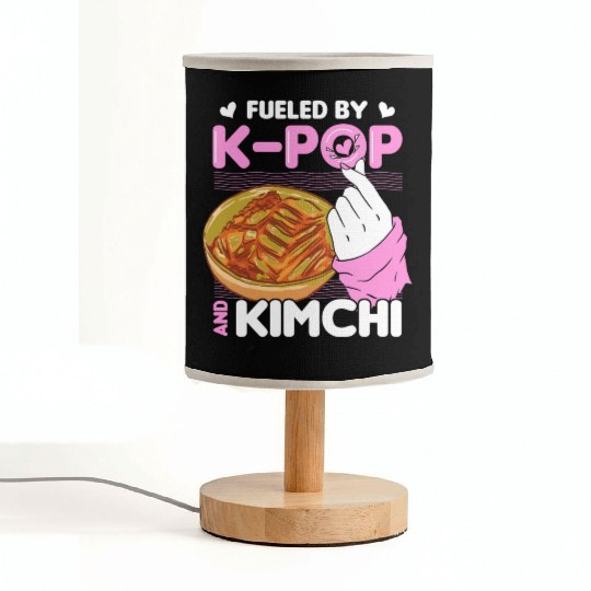 Kimchi Lovers Korean Cuisine Food Gifts Fabric Lamps
