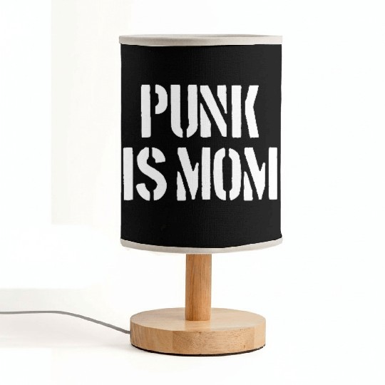 Punk is Mom Fabric Lamps
