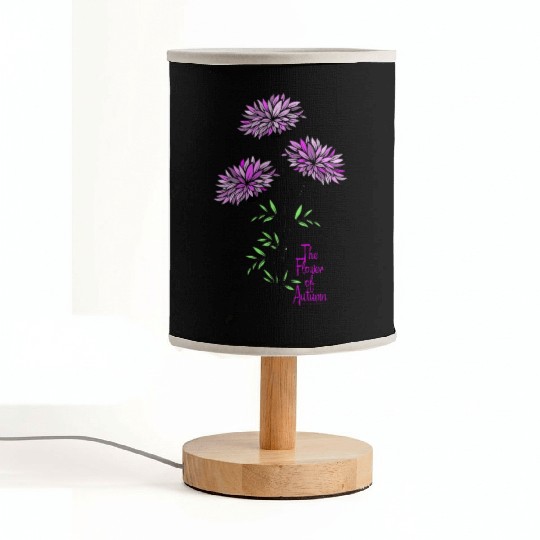 The Flower of Autumn Fabric Lamps