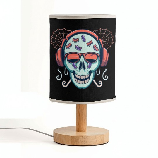 Skull Candy Halloween For Music Fabric Lamps