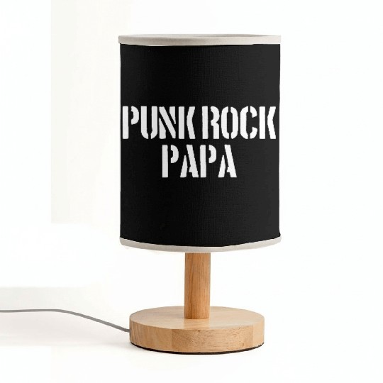 Punk Rock Papa Fabric Lamps