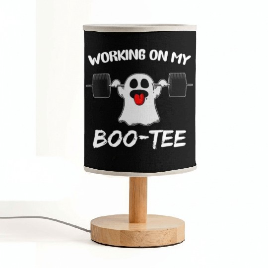 Working On My Boo Fabric Lamps Ghost Workout Gym Halloween