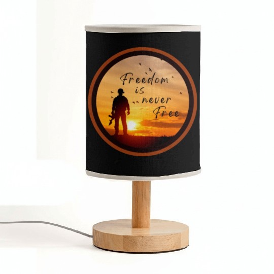 Freedom is Never Free, Veterans Fabric Lamps