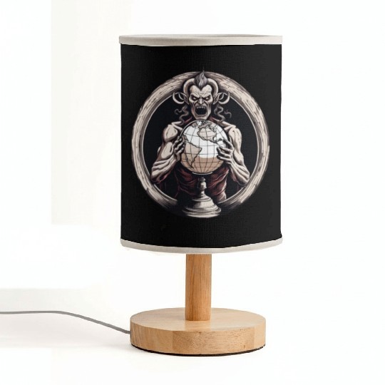 the greatest devil Fabric Lamps