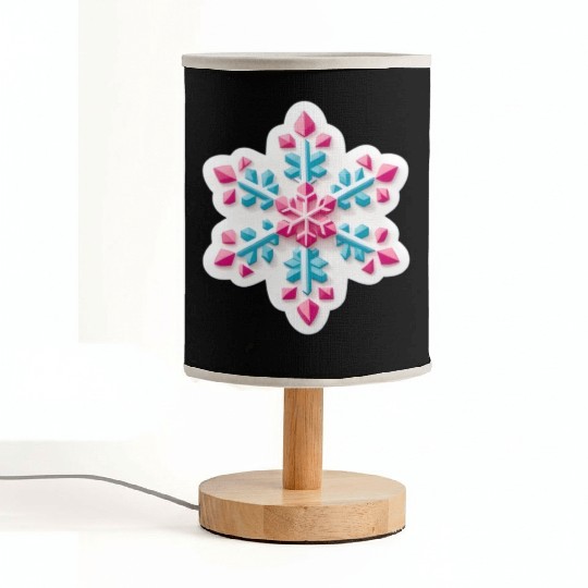 Crystal snowflake Fabric Lamps
