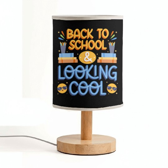 Back To School Looking Cool Fabric Lamps