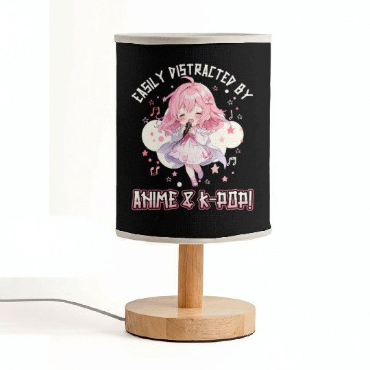Easily distracted by Anime and K-Pop Fabric Lamps