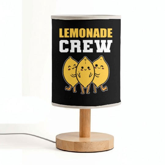 Lemonade Crew Fruits Lover Gift Fabric Lamps
