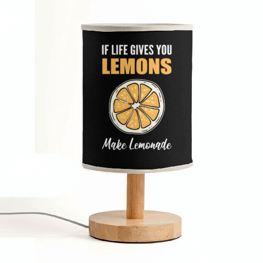 Make Lemonade Cook Or Chef Gift Fabric Lamps