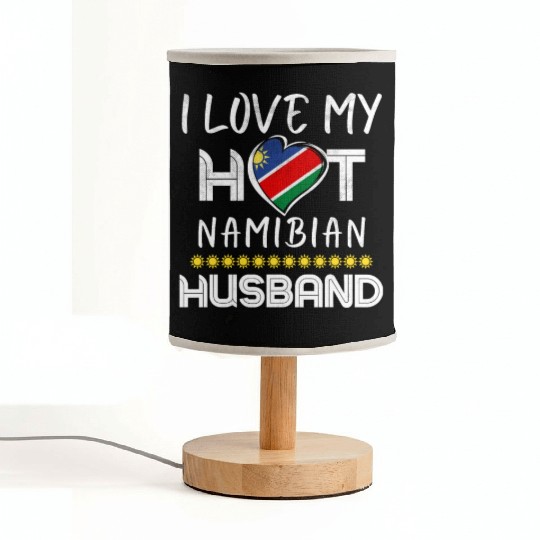 Funny Namibian Husband Proud Wife Fabric Lamps
