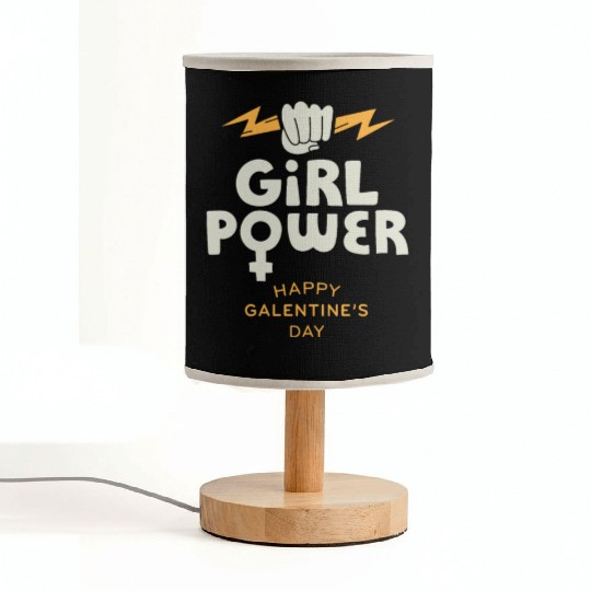 Be My Galentine. Galentine's Day Fabric Lamps