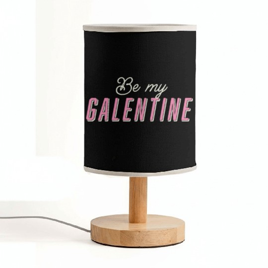 Be My Galentine. Galentine's Day Fabric Lamps