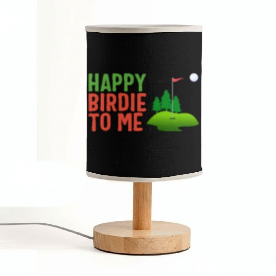 Golf Fabric Lamps, Happy Birdie To Me Golf Pocket Fabric Lamps,