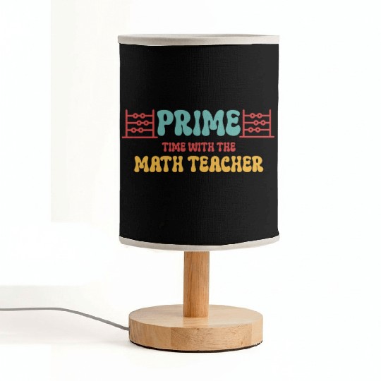 Prime Time With The Math Teacher Fabric Lamps