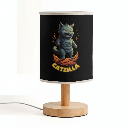 Catzilla Fabric Lamps