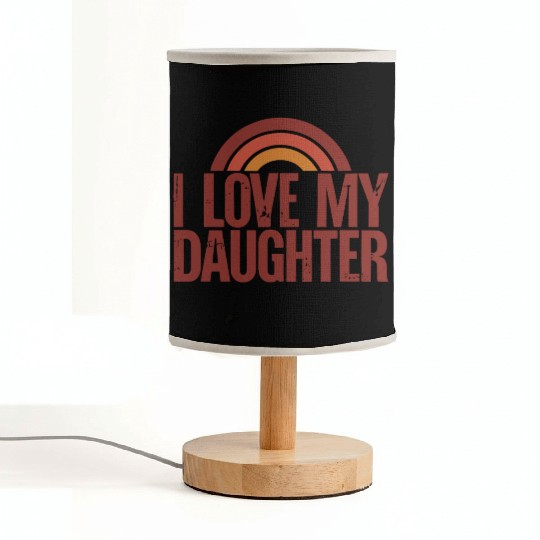 I love my daughter Fabric Lamps