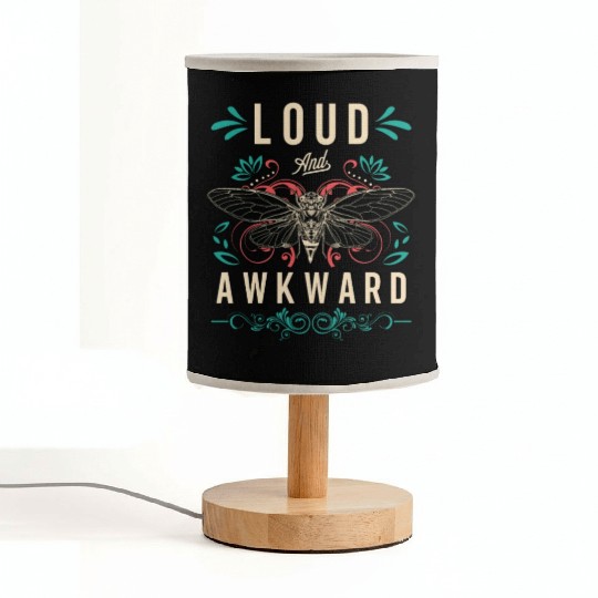 Cicadas Loud And Awkward Loves Periodical Cicada Fabric Lamps