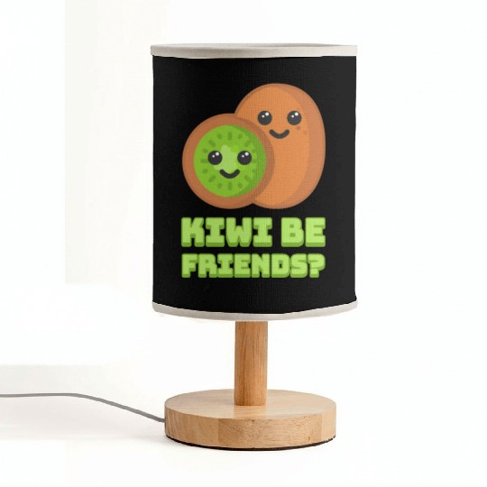 Kiwi Be Friends? Cute Kiwi Cartoon Fabric Lamps