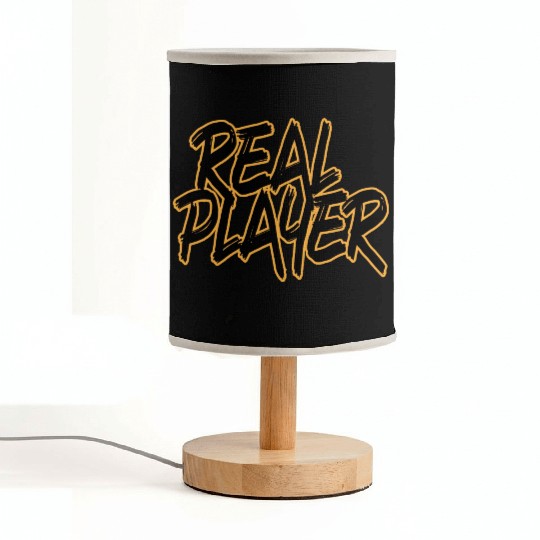 Real Player Typography Design Fabric Lamps