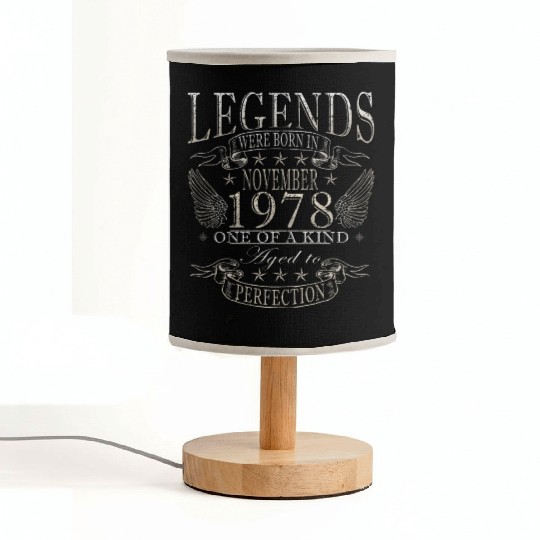 november 1978 Anniversary november 1978 november Fabric Lamps