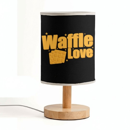 Waffle Love Snack Pastry Baker Fabric Lamps