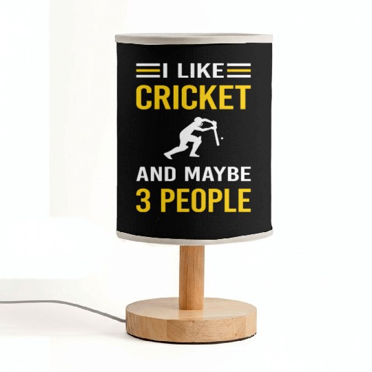 3 People Cricket Fabric Lamps