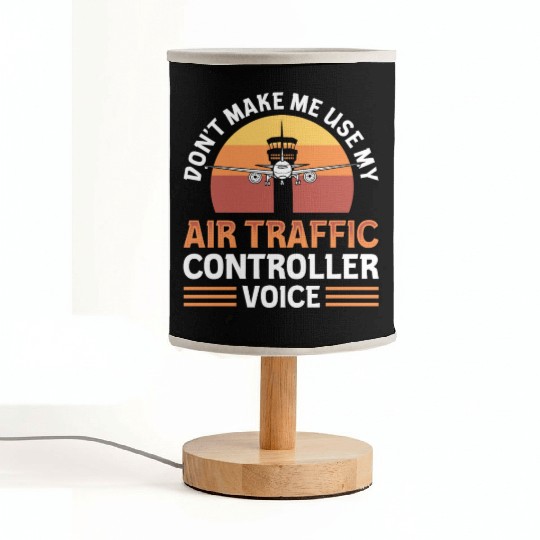 ATC Airspace Airfield Air Traffic Controller Fabric Lamps