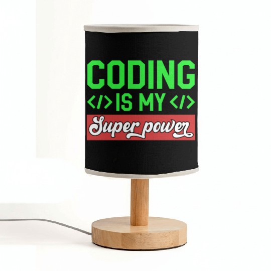 Funny Computer Programmer Computer Science Coding Fabric Lamps