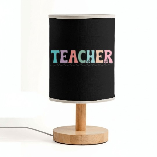 Teacher Assistant Fabric Lamps
