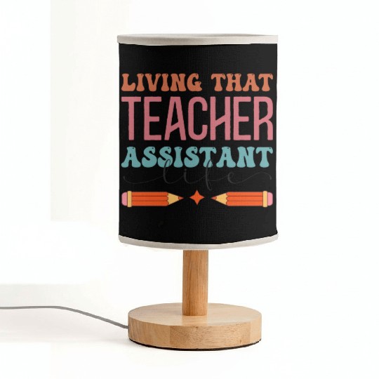 Teacher Assistant Fabric Lamps