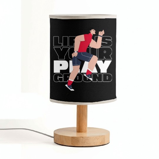 Life is Your Playground Parkour Fabric Lamps
