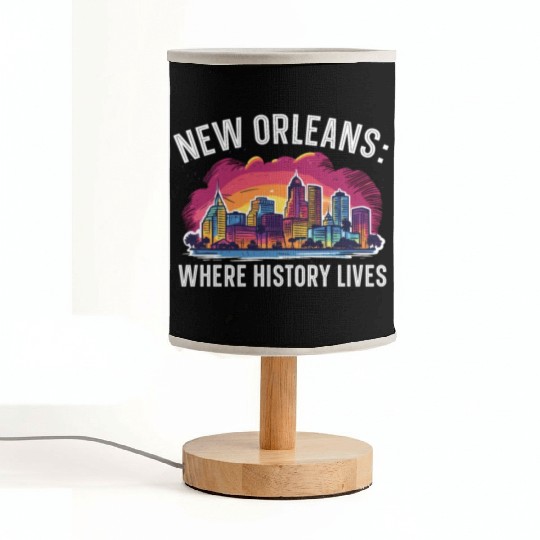 New Orleans Louisiana USA America United States Fabric Lamps