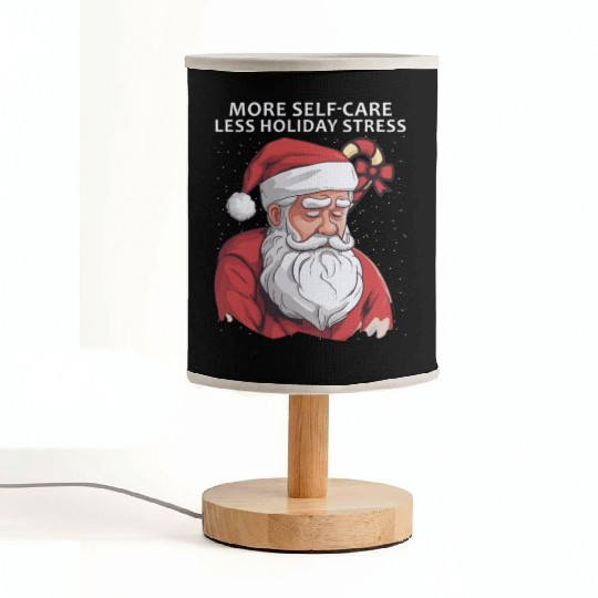 Mental Health Christmas Anti Christmas Holiday Fabric Lamps