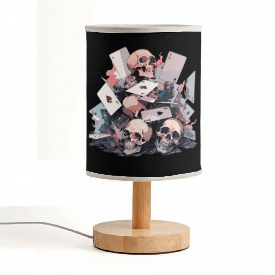 Poker Poker Player Casino Card Card Game Poker Fabric Lamps