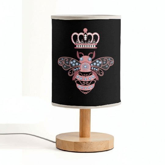 Queen Bee Crown Women Hive Beekeeping Bee Women Fabric Lamps