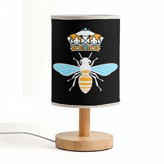 Queen Bee Crown Women Hive Beekeeping Bee Women Fabric Lamps