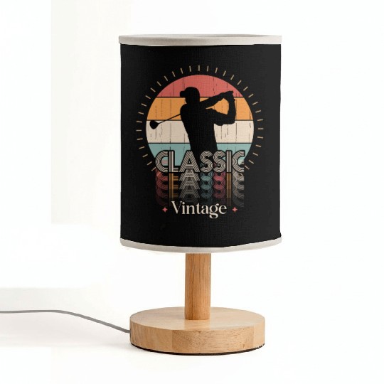 Vintage classic GOLF Fabric Lamps