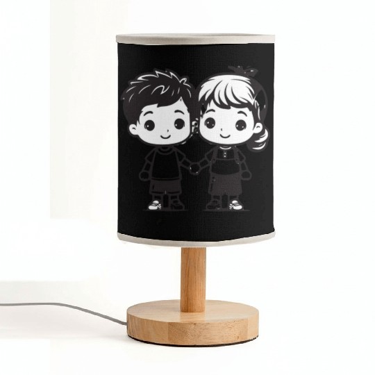 Friendship Day Mug transformed Fabric Lamps