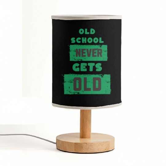 Old School Never Gets Old Fabric Lamps
