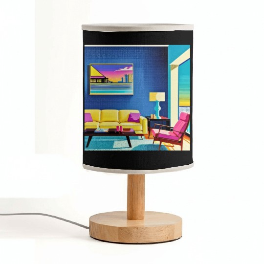 Summer Afternoon Fabric Lamps