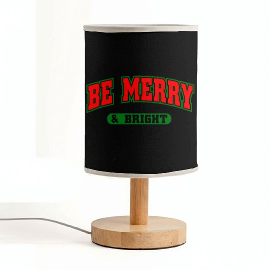 Be Merry and Bright. Fabric Lamps