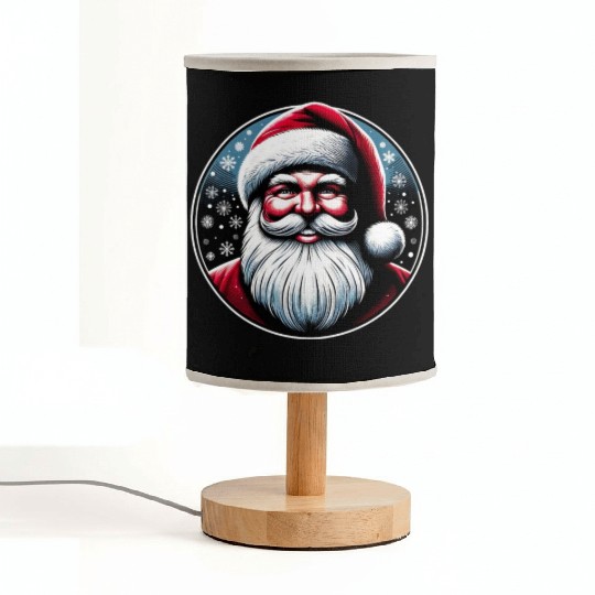 Santa Claus design Funny Gift for Xmas Lovers Fabric Lamps