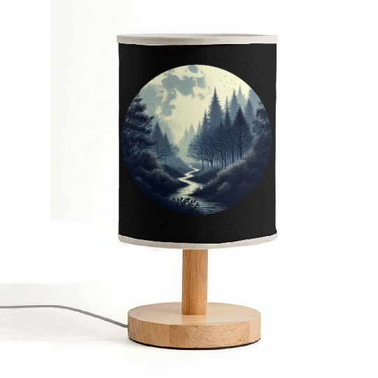 Enchanted Forest - Great Christmas Gift! Fabric Lamps