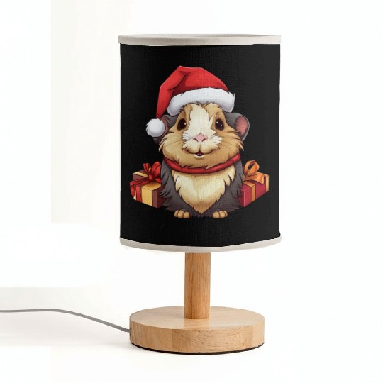 Guinea pig Christmas Fabric Lamps