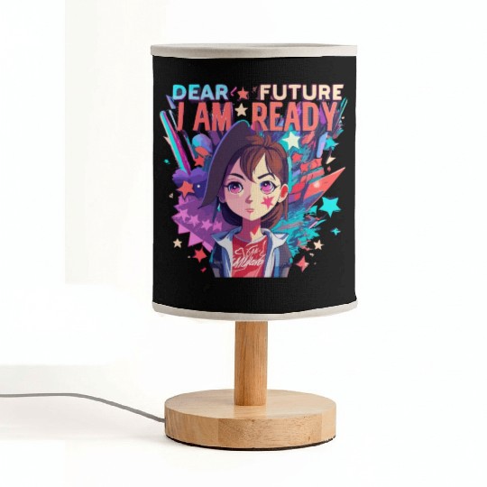 Nye Dear Future I Am Ready Cheers To A New Year Fabric Lamps