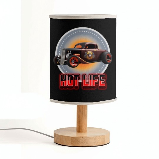 Hot Life Hot Rod Car Fabric Lamps