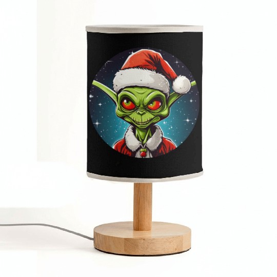 Alien Christmas Fabric Lamps